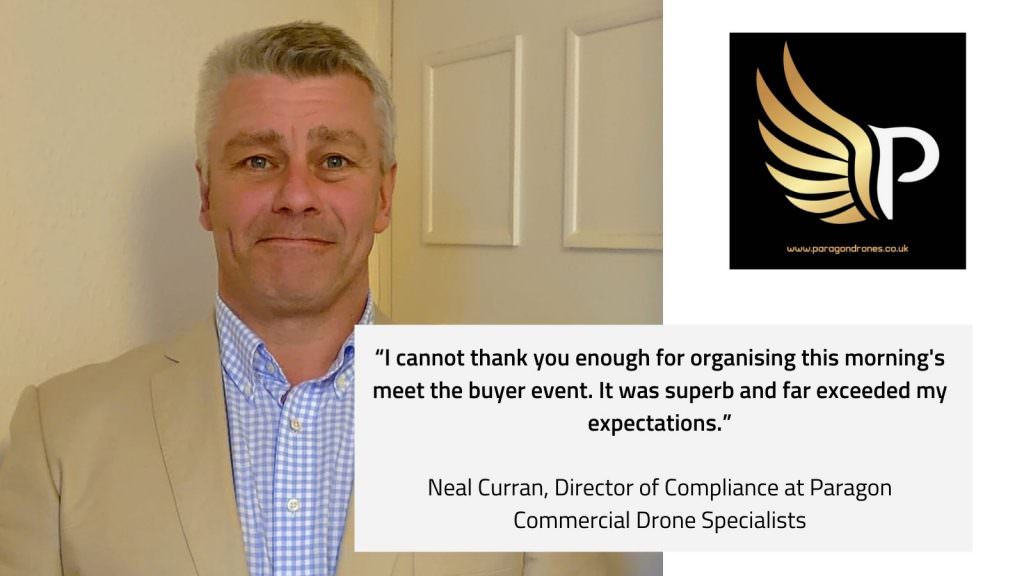 Neal Curran, Director of Compliance at Paragon Commercial Drone Specialists