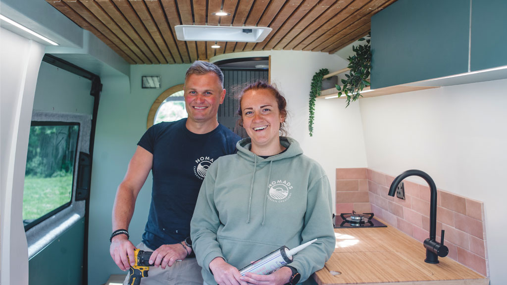 From Navy to Nomads: Meet the Devon couple creating bespoke campervans